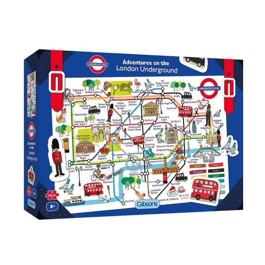 Adventures on the Underground Jigsaw