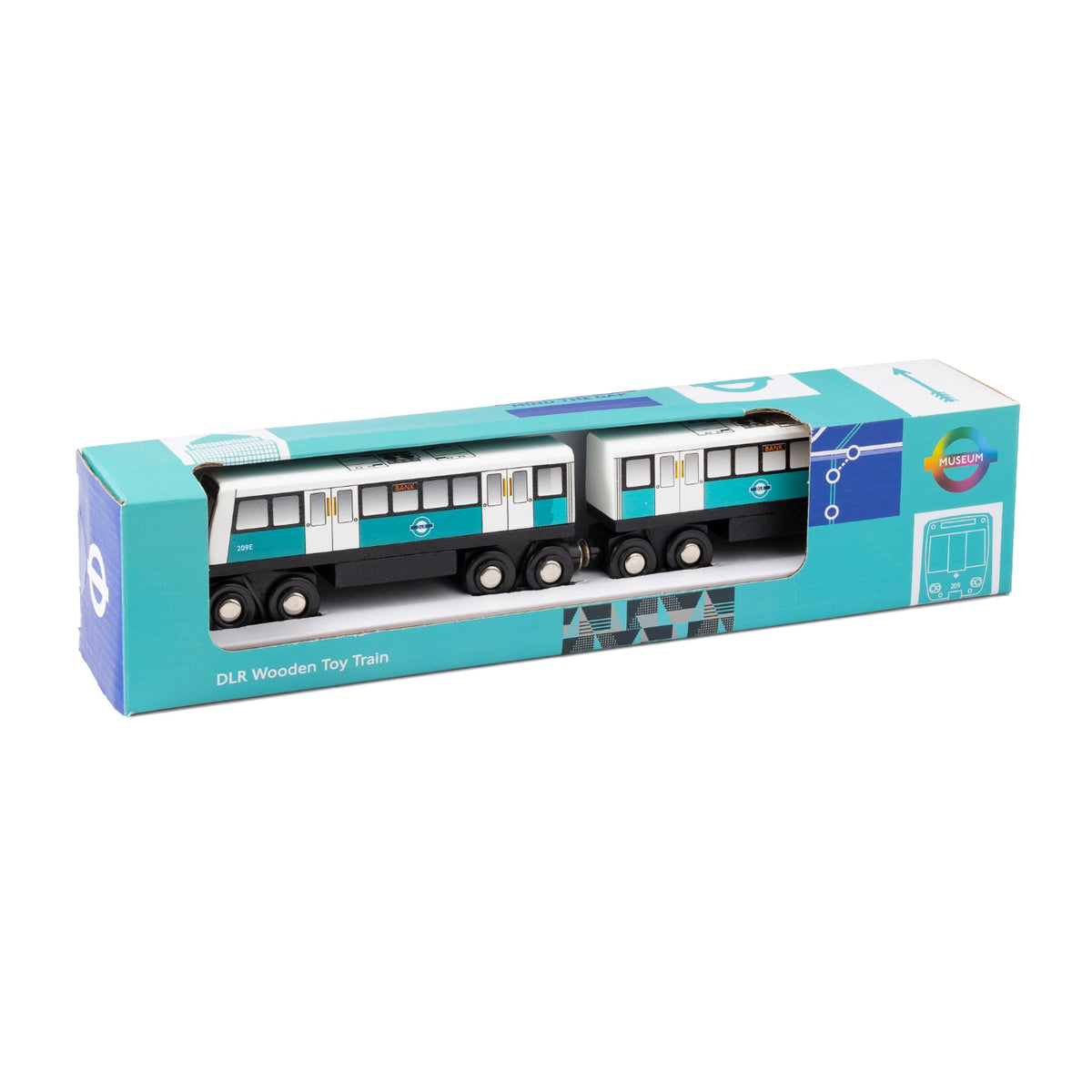 DLR Wooden Train Toy Set