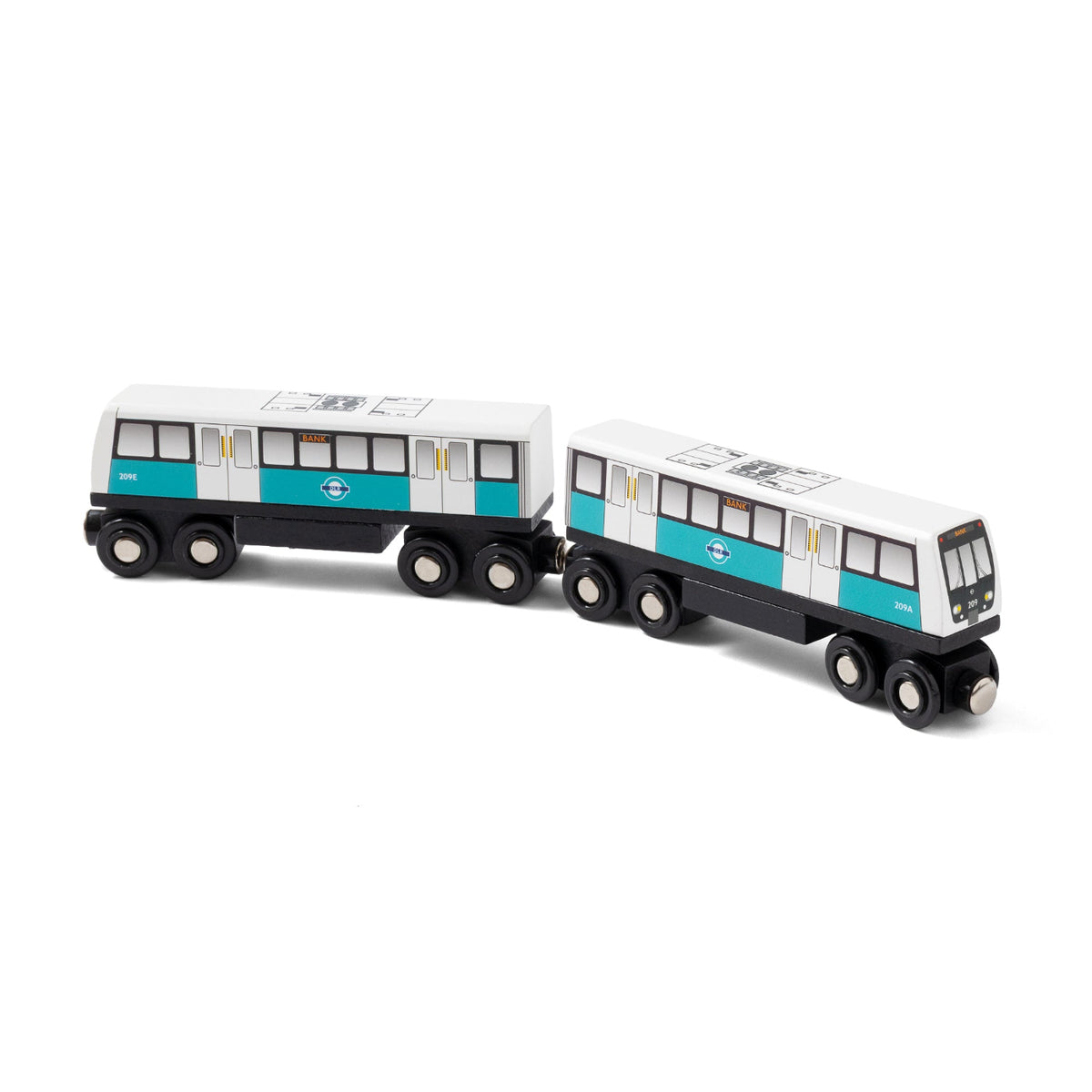 DLR Wooden Train Toy Set