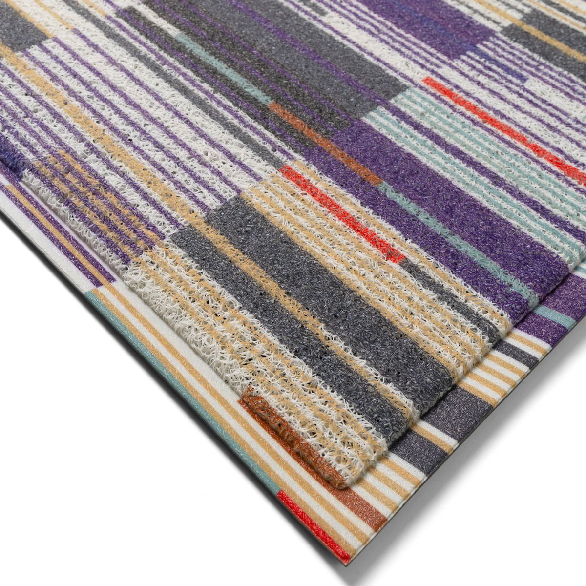 Elizabeth Line Moquette Design Doormat