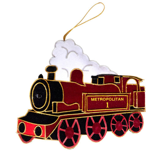 Met No.1 Train Christmas Decoration