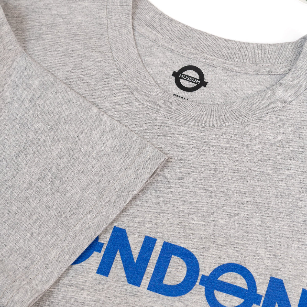 I Heart London T-Shirt Organic Heather Grey