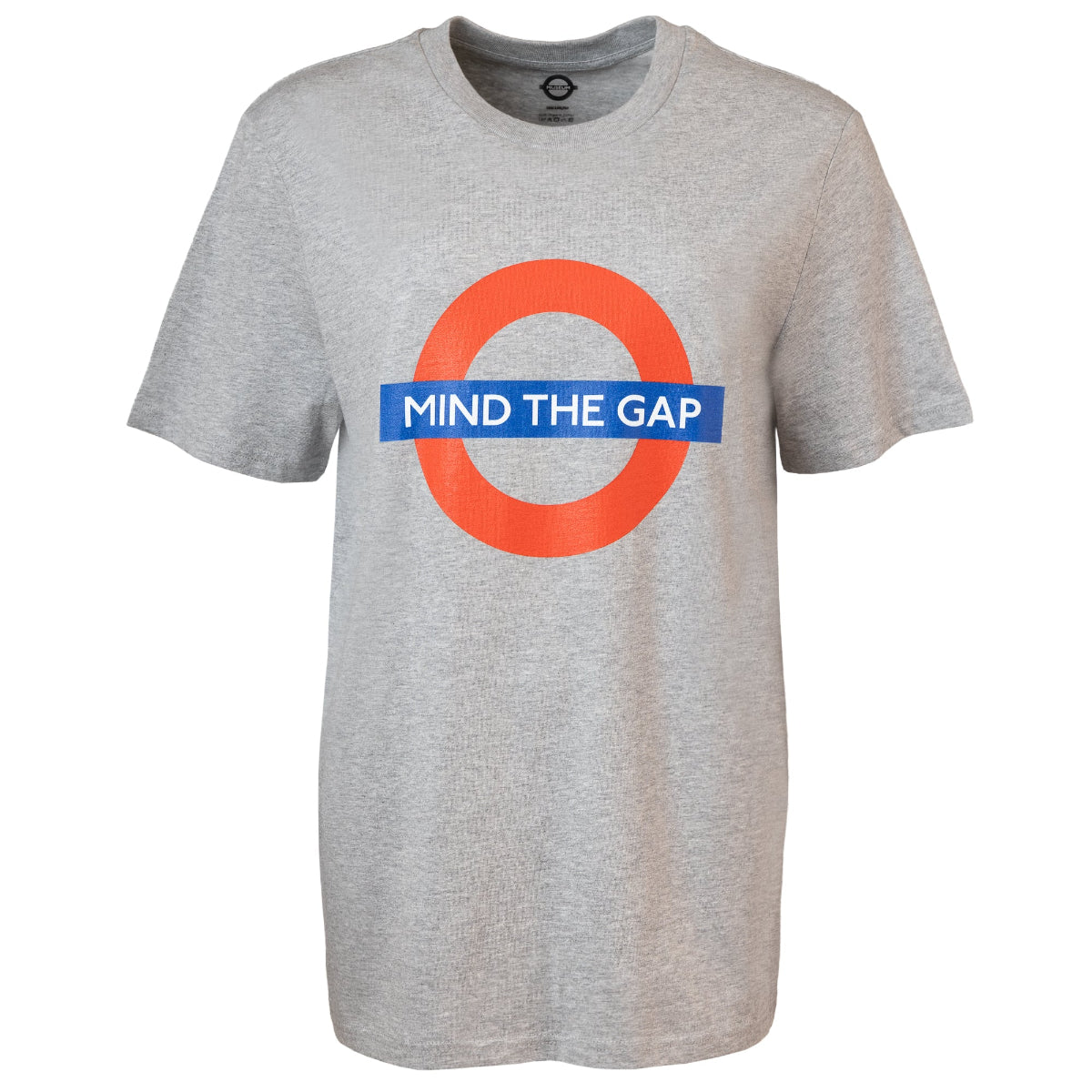 Mind the Gap T-Shirt Organic Cotton Heather Grey