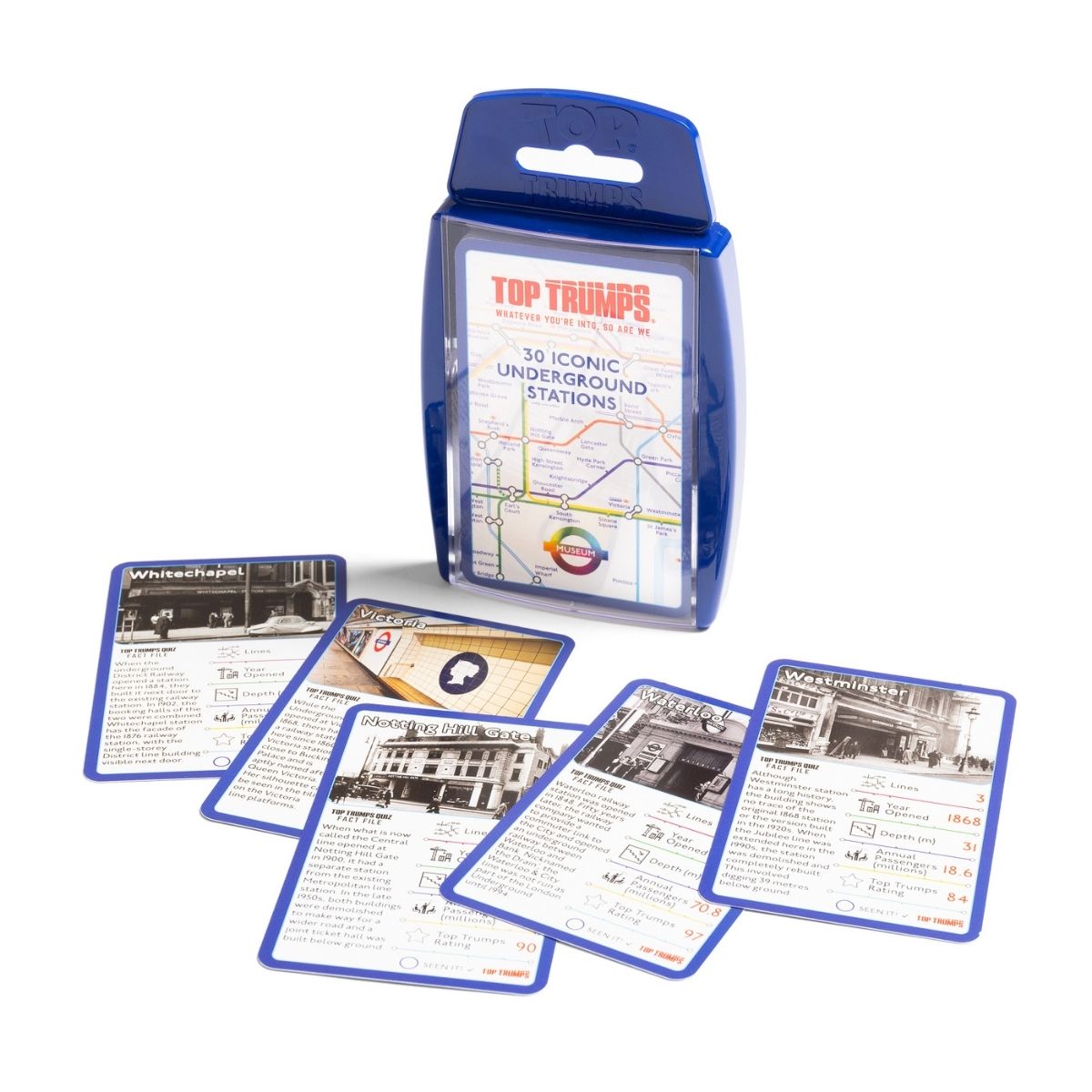 Top Trumps 30 Iconic Underground Stations