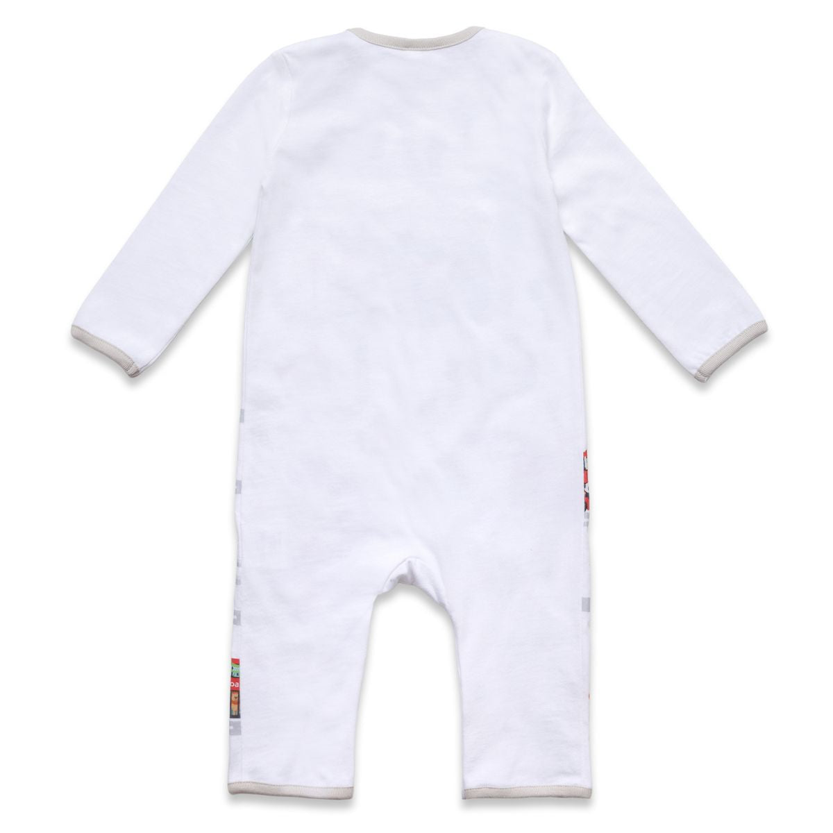 All Aboard Organic Cotton Baby Grow