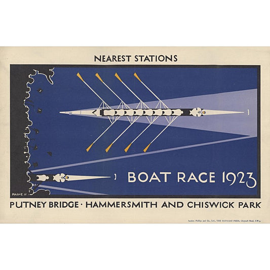Boat Race 1923 30 x 40 print