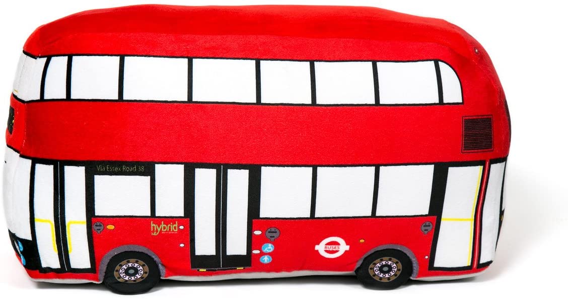 London Bus Toy Cushion