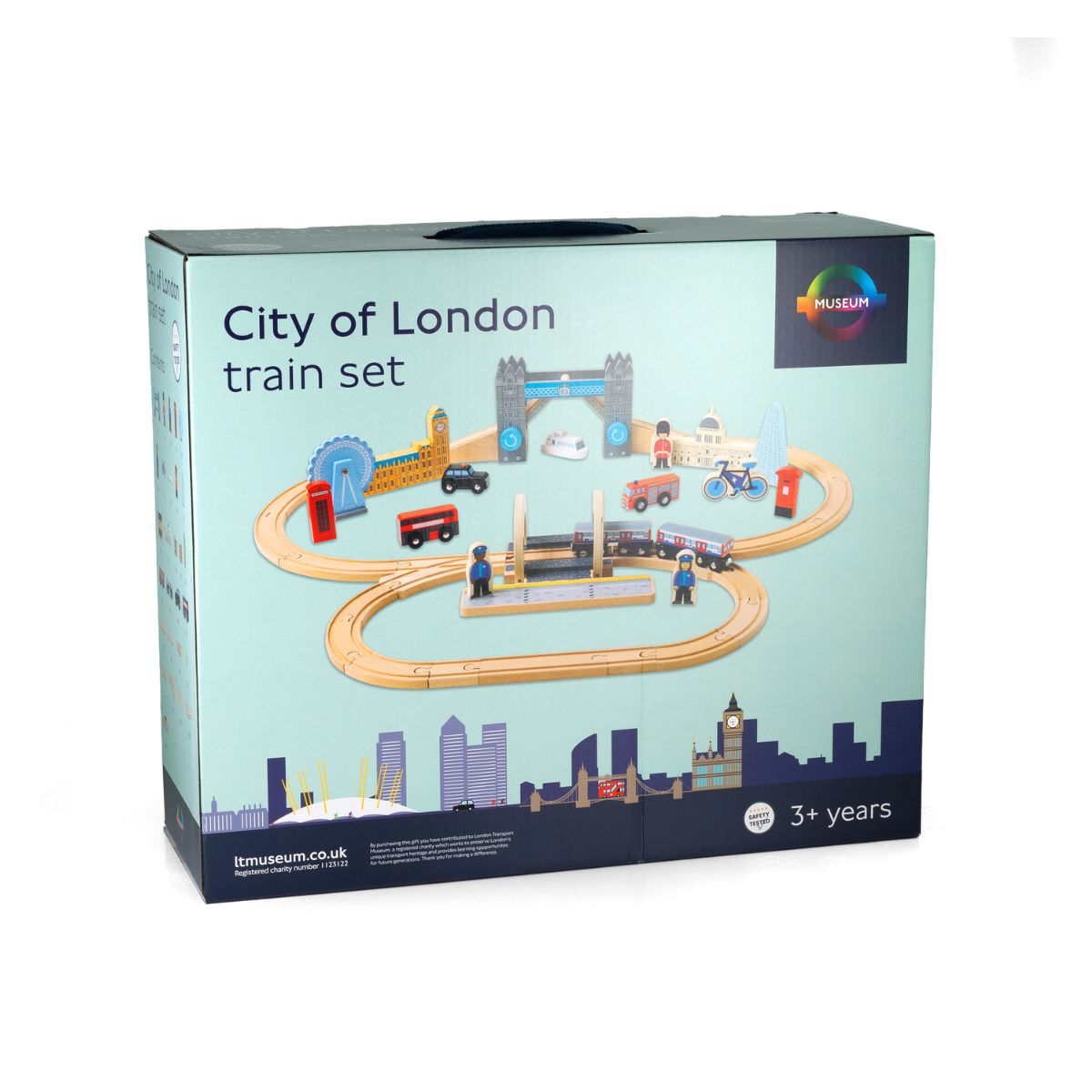 City of London Wooden Train Set