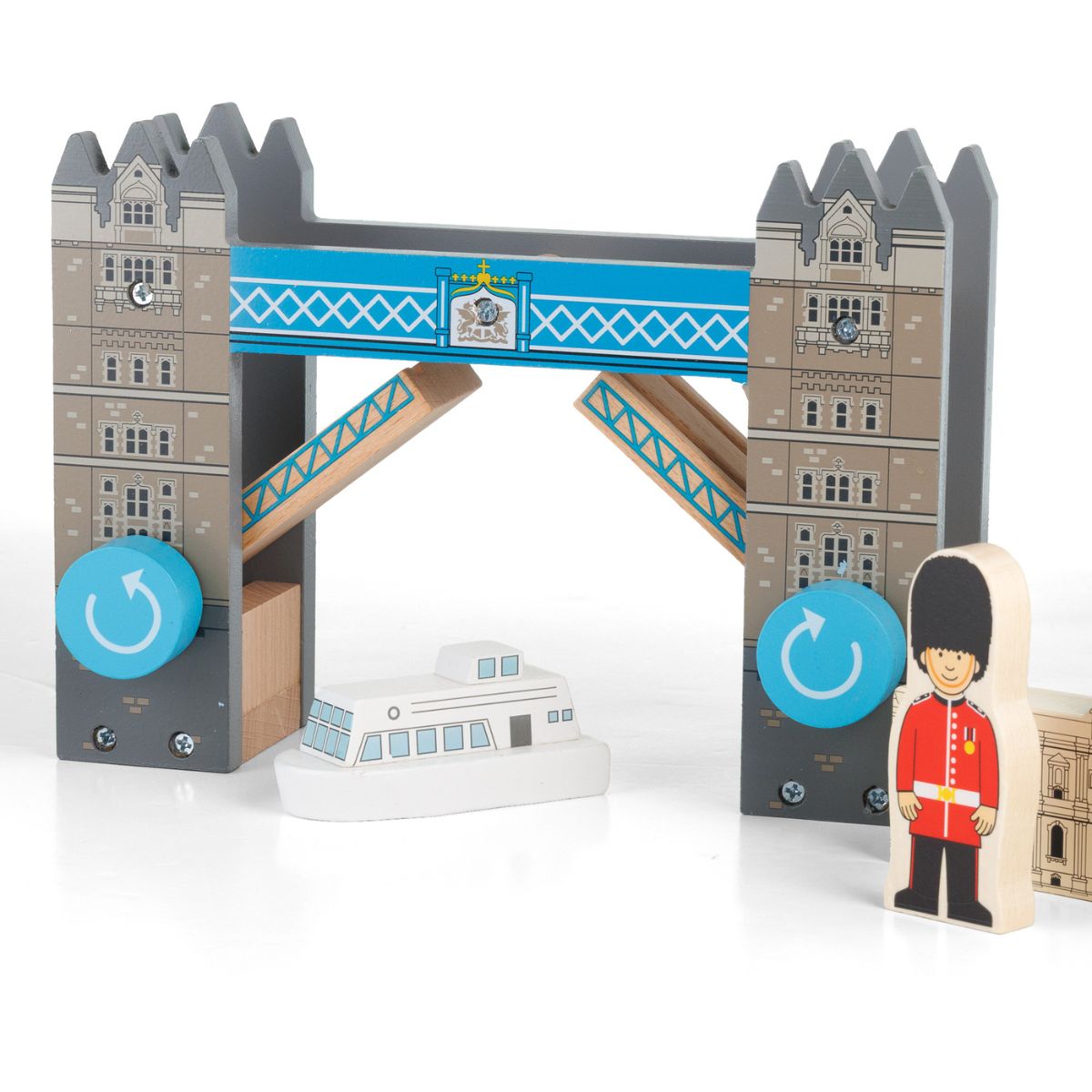 City of London Wooden Train Set