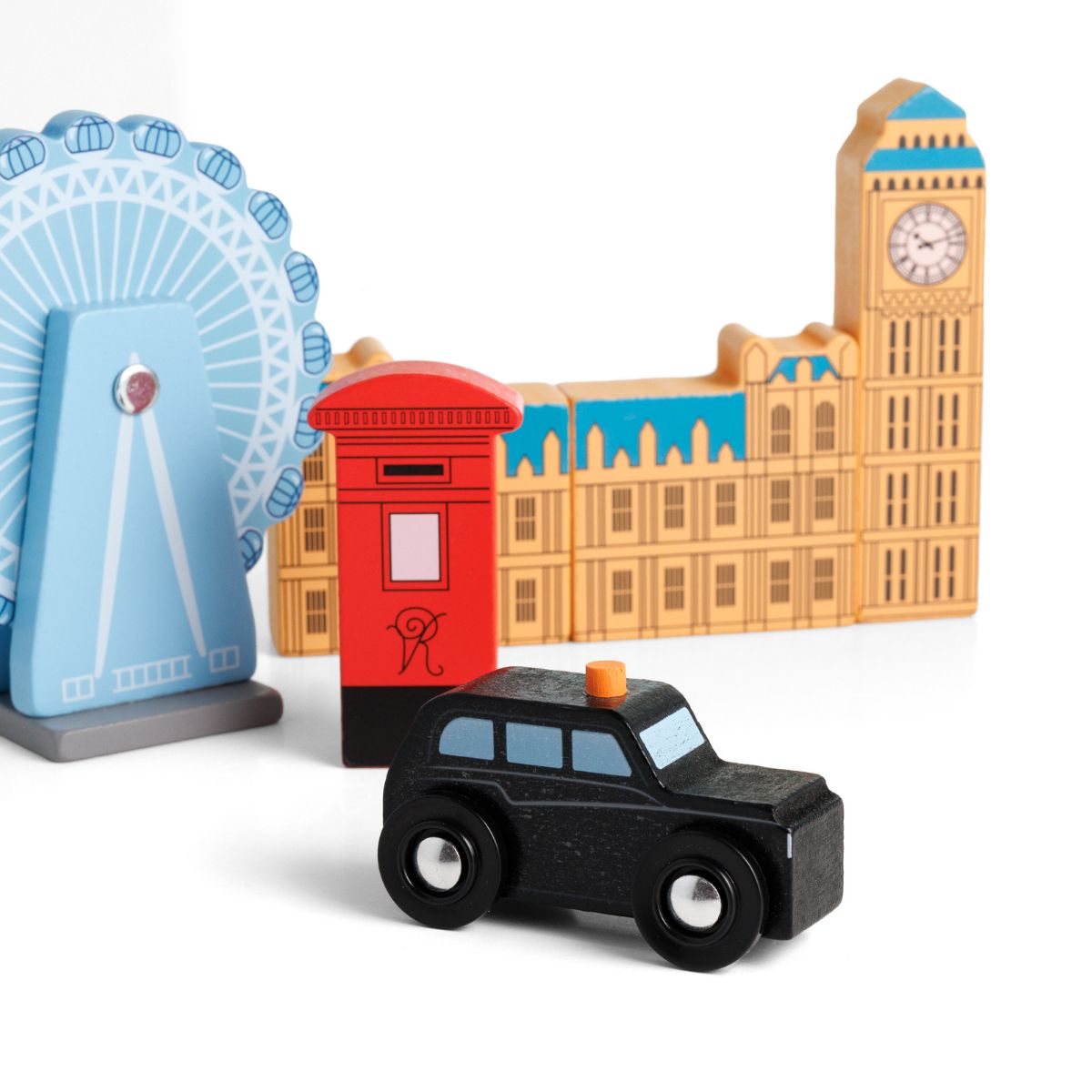 City of London Wooden Train Set