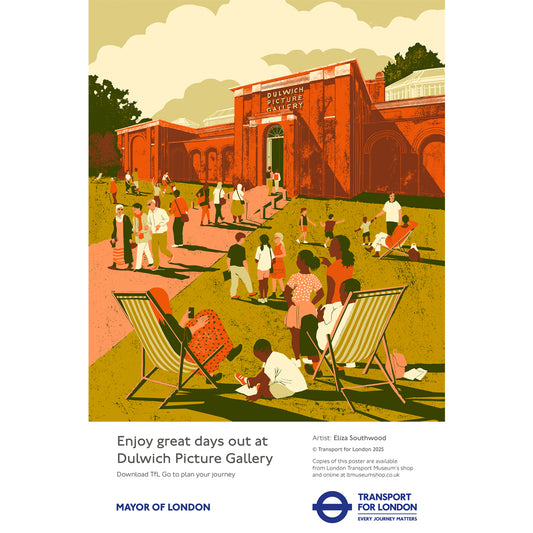 Great days out at Dulwich Picture Gallery First Edition Poster