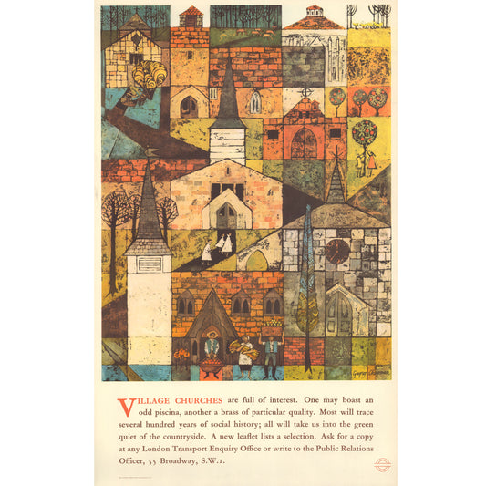 Village Churches, by Gaynor Chapman, 1962