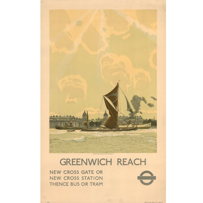Greenwich Reach, by Charles Pears, 1936 -small
