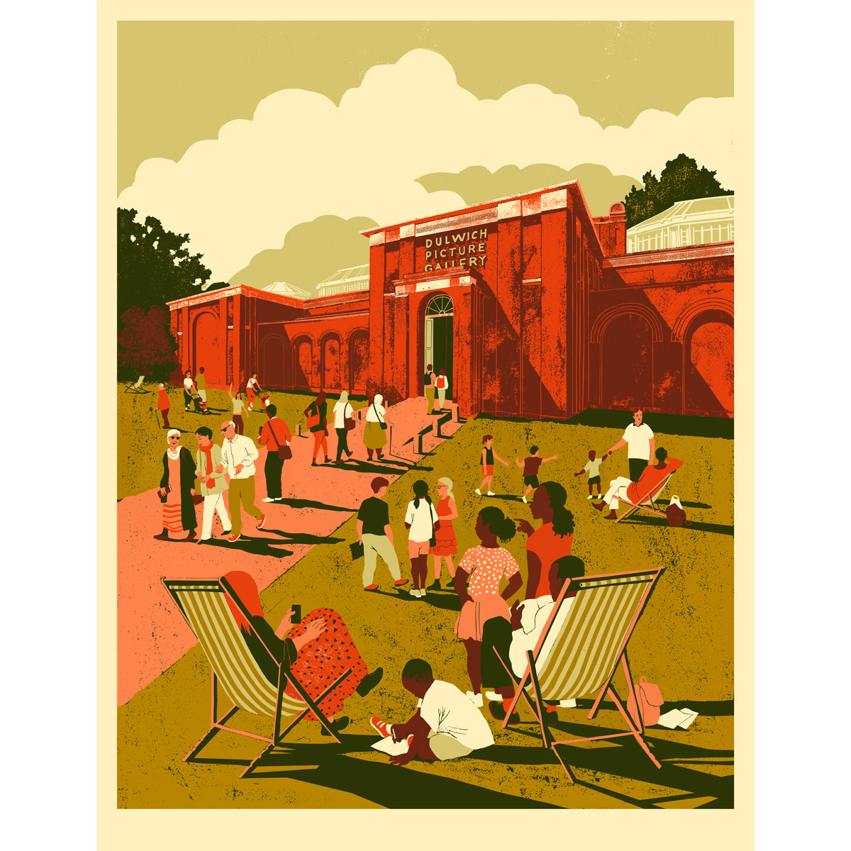 Great days out at Dulwich Picture Gallery Limited Edition Print