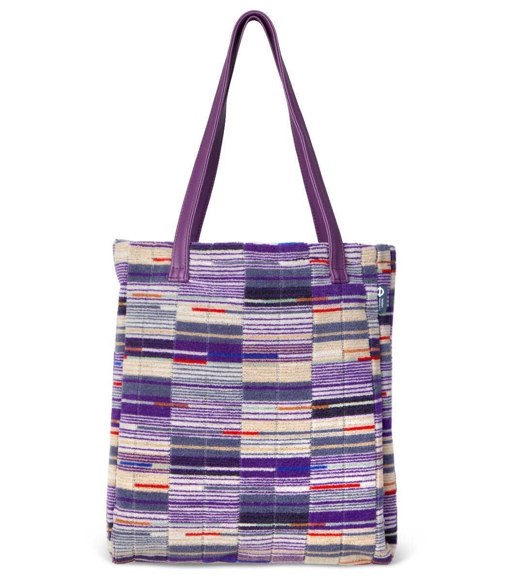 Elizabeth line Moquette Tote Bag