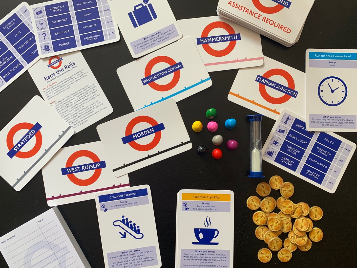 Race the Rails Game