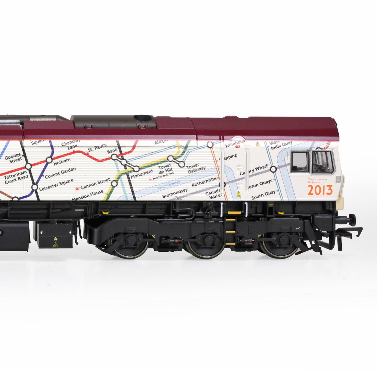 Class 66 Harry Beck London Transport Livery Model