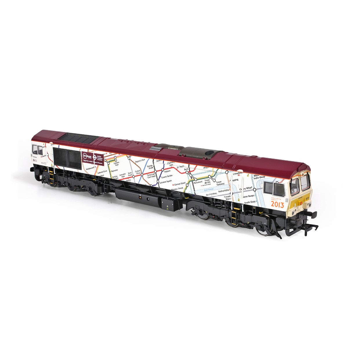 Class 66 Harry Beck London Transport Livery Model