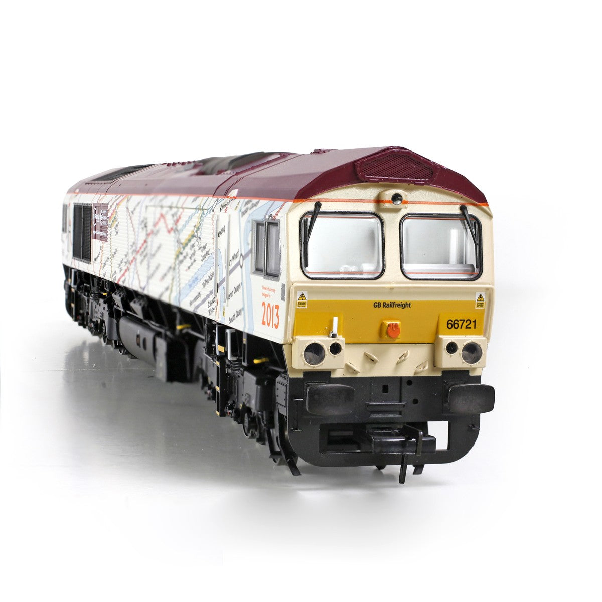 Class 66 Harry Beck London Transport Livery Model