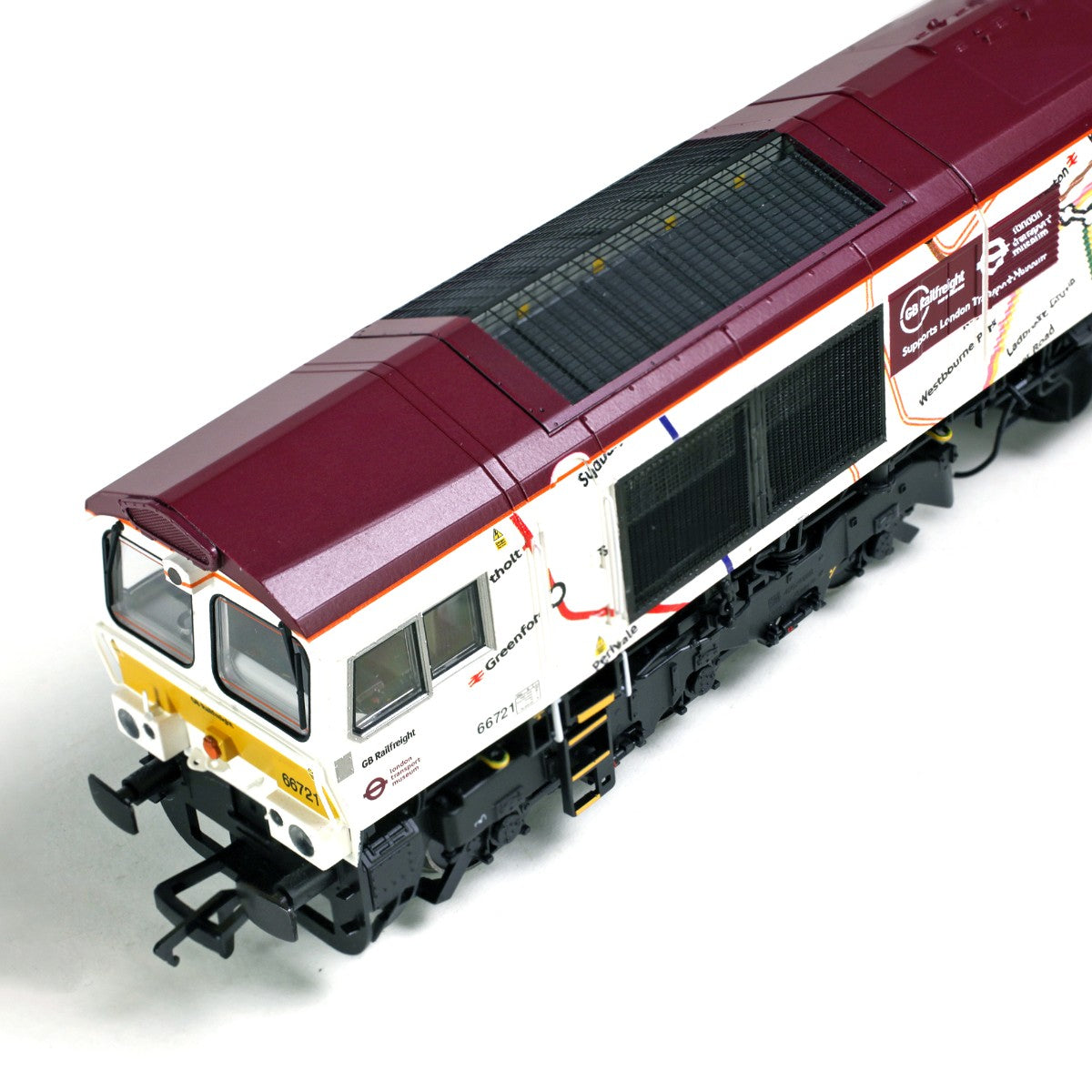 Class 66 Harry Beck London Transport Livery Model