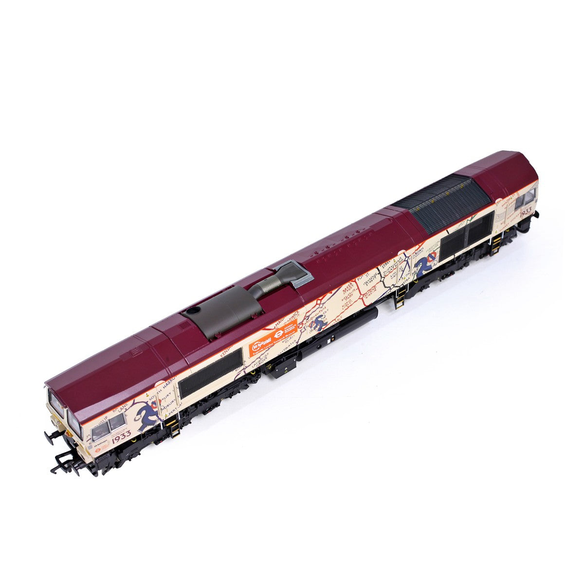 Class 66 Harry Beck London Transport Livery Model