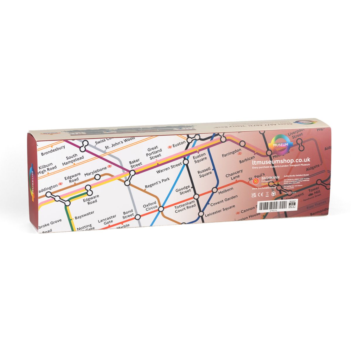 Class 66 Harry Beck London Transport Livery Model