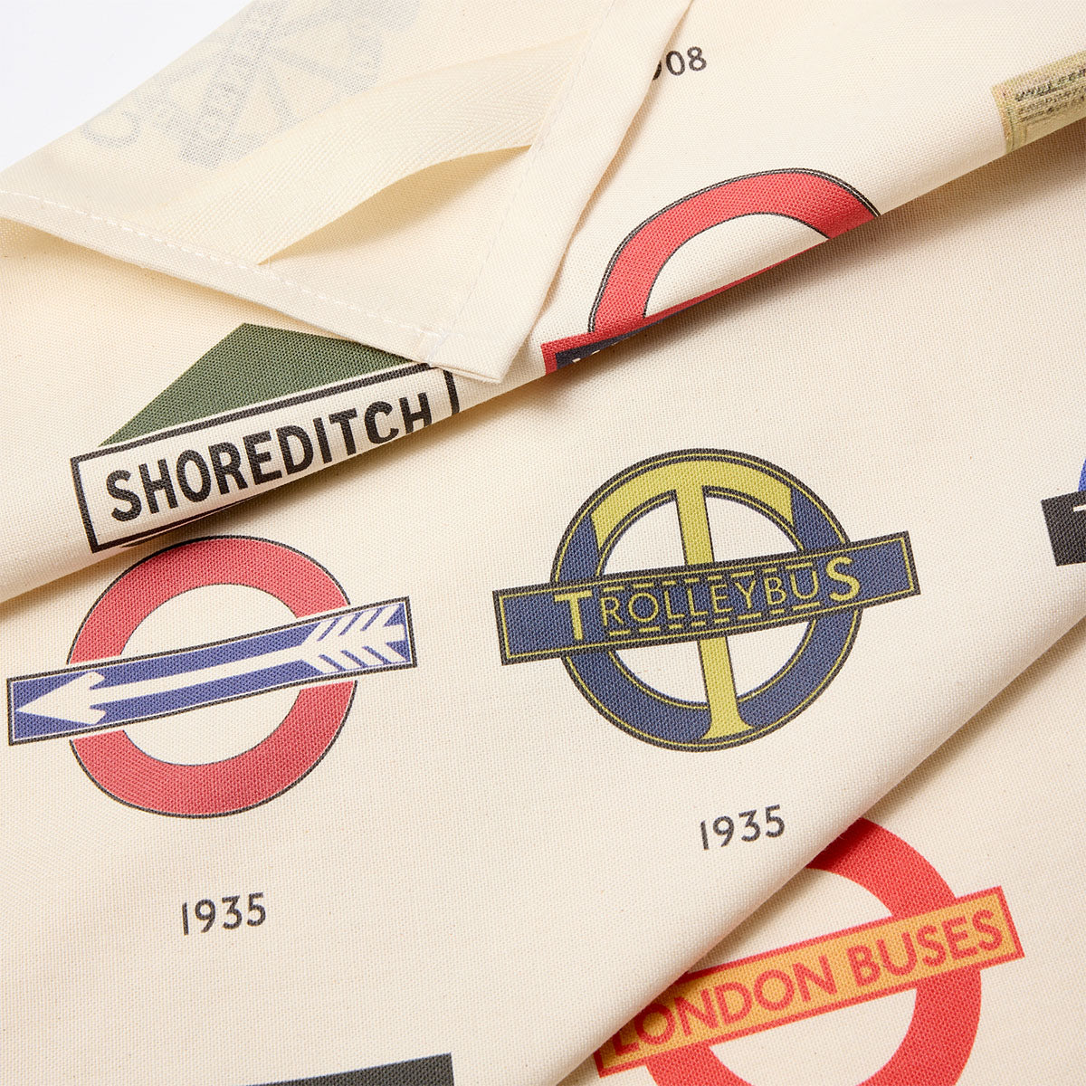 History of the Roundel Tea Towel
