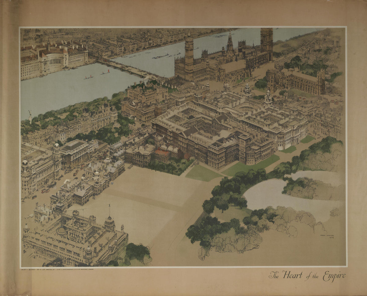 The heart of the Empire, by Fred Taylor, 1923