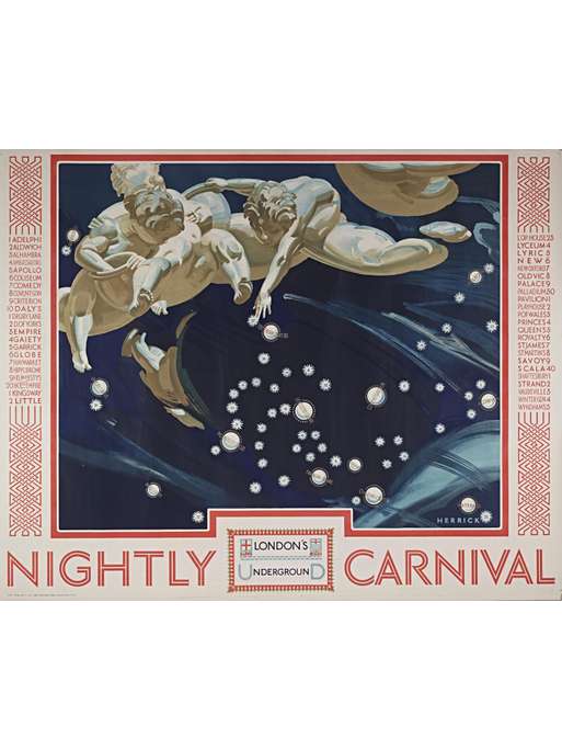 Nightly carnival, by Frederick Charles Herrick, 1924