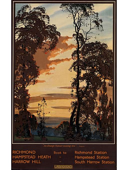 Book to Richmond, Hampstead and Harrow Hill, by Walter E Spradbery, 1924