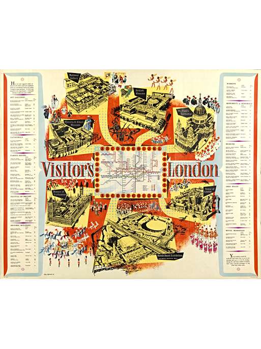 Visitor's London, by Peter Roberson, 1950