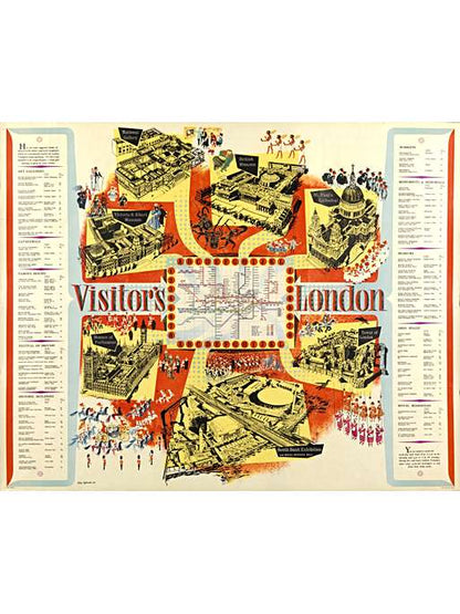 Visitor's London, by Peter Roberson, 1950
