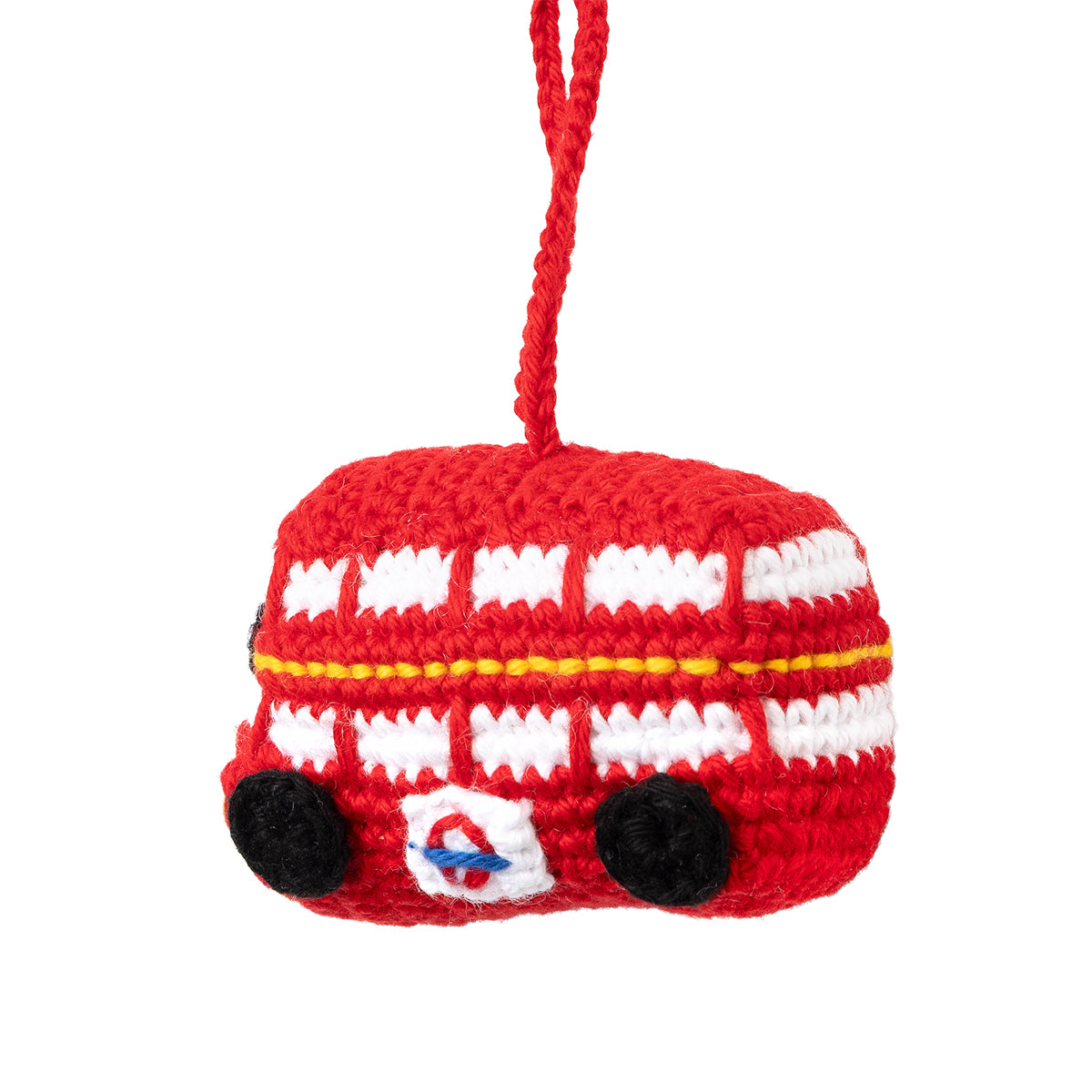 Knitted Bus Decoration