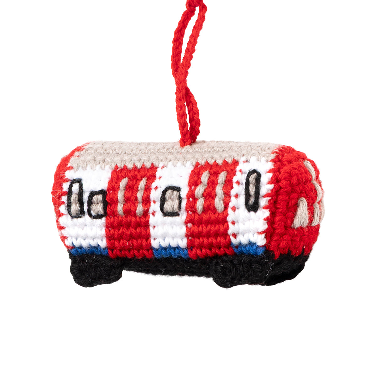 Knitted Tube Train Decoration