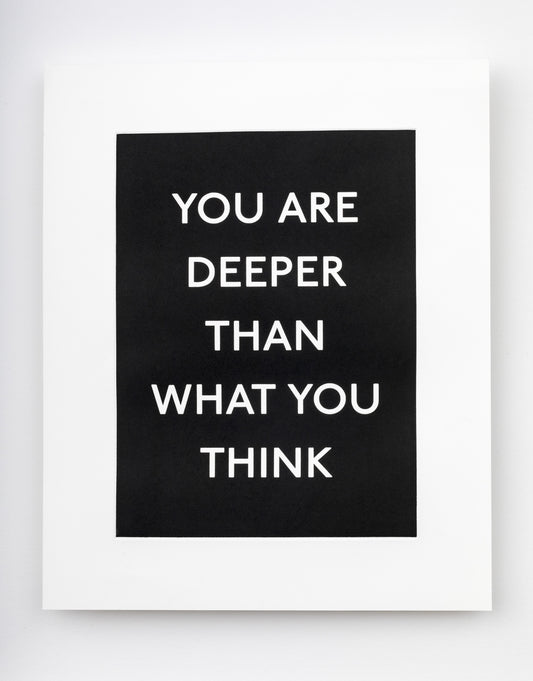 You are deeper than what you think by Laure Prouvost (Edition of 20)