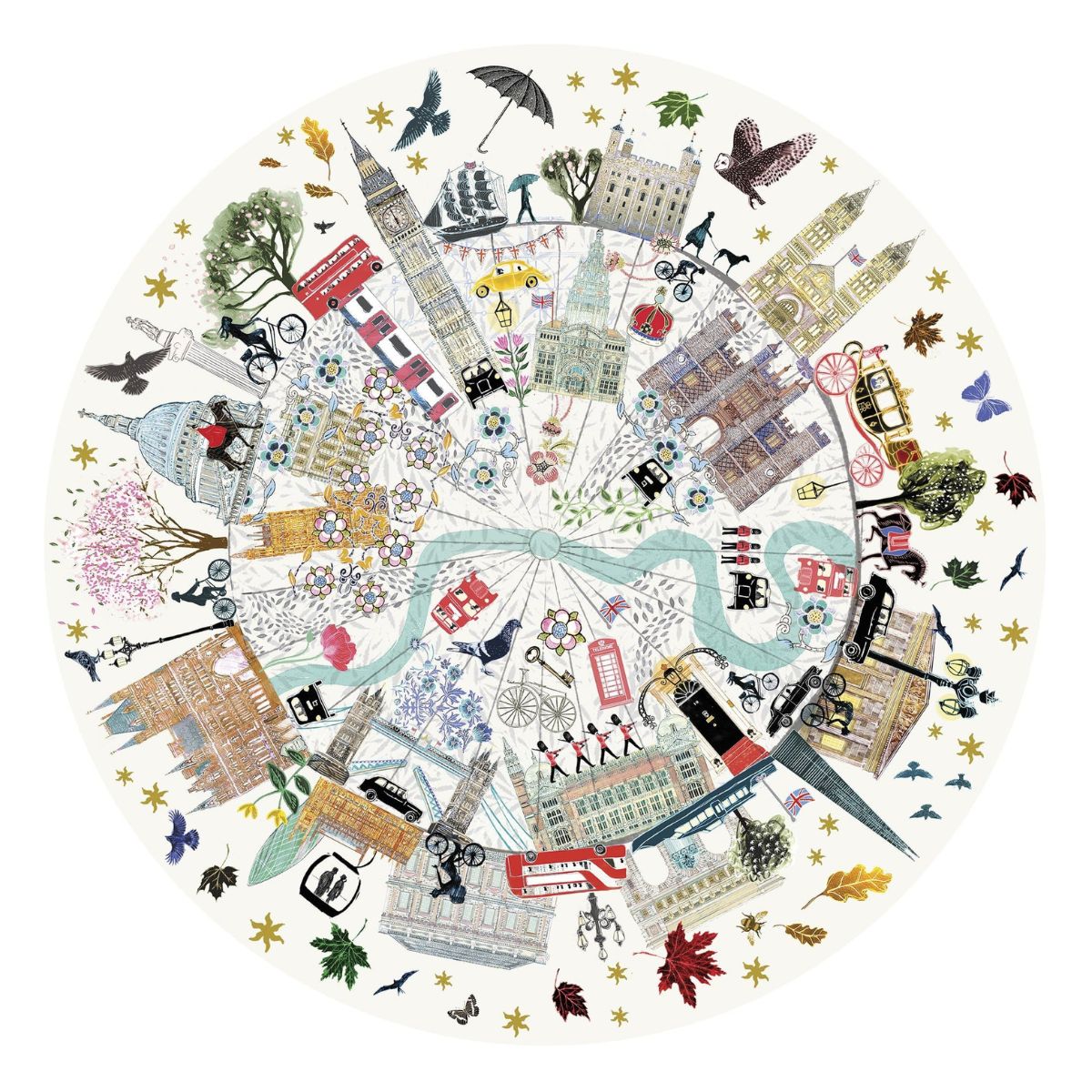 London Buildings 500 Piece Jigsaw