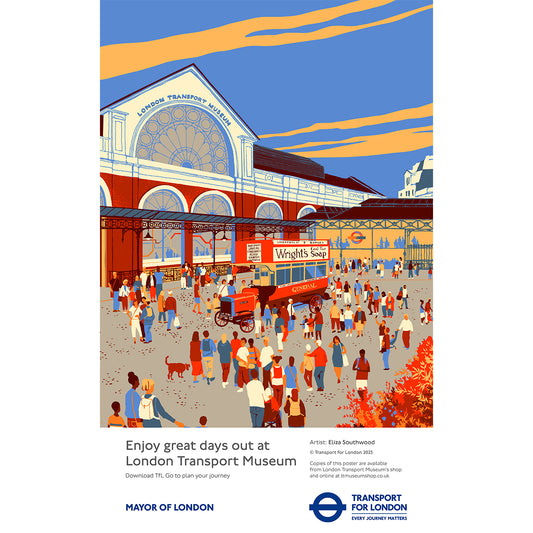 Great days out at London Transport Museum First Edition Poster