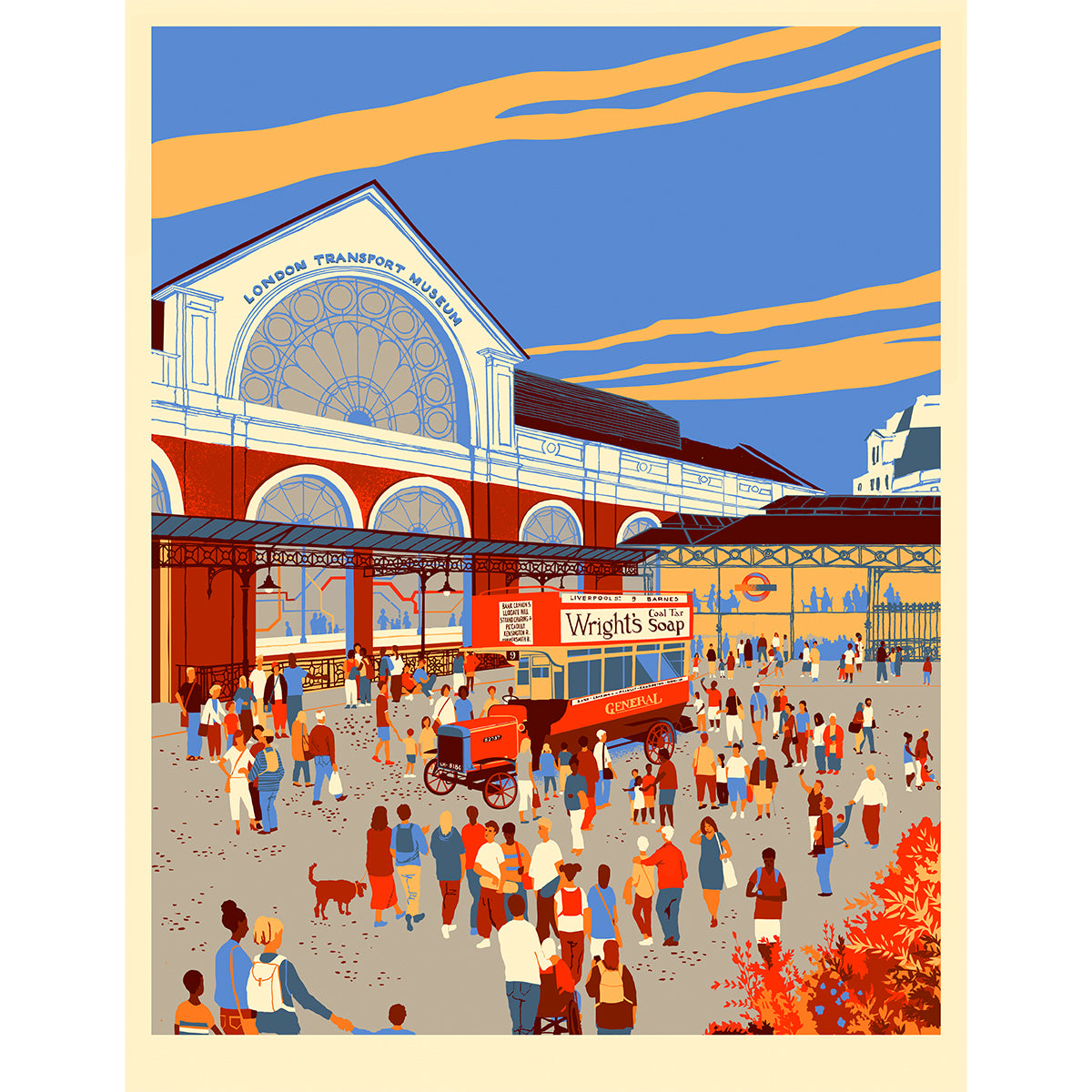 Great days out at London Transport Museum Limited Edition Print