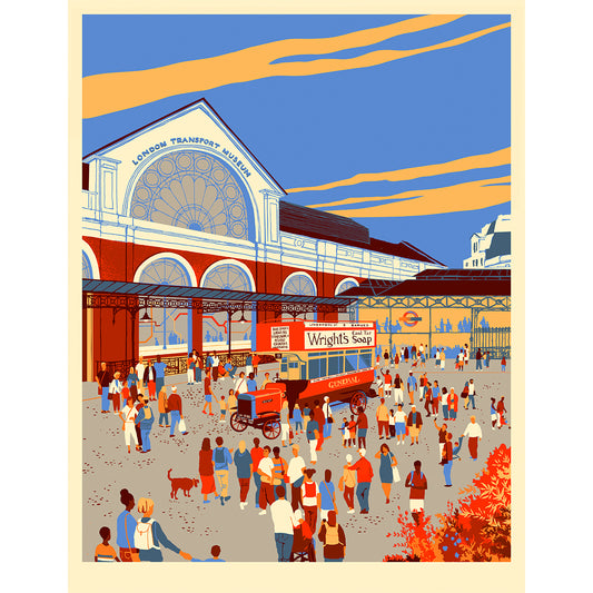 Great days out at London Transport Museum Limited Edition Print