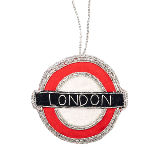 London Roundel Christmas Decoration