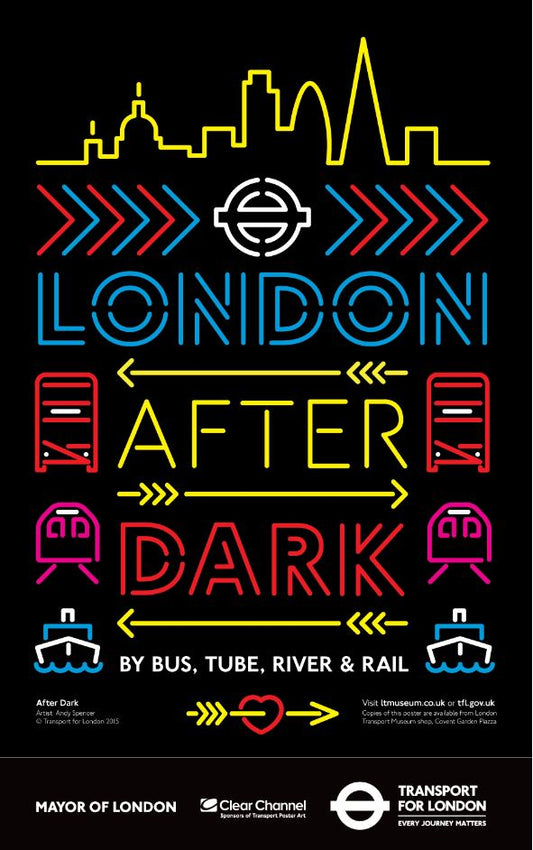 London After Dark - Neon Icons