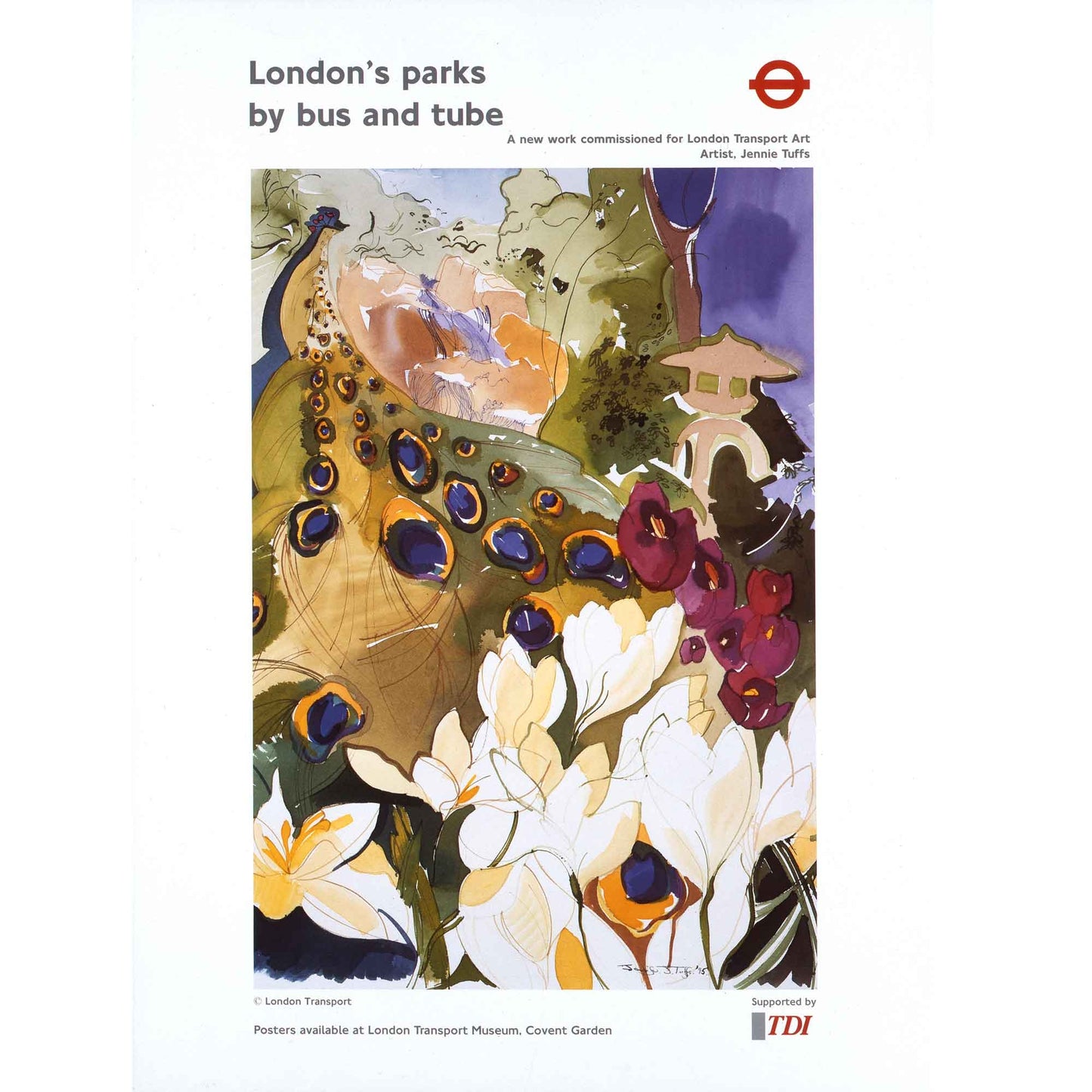 London's Gardens Poster