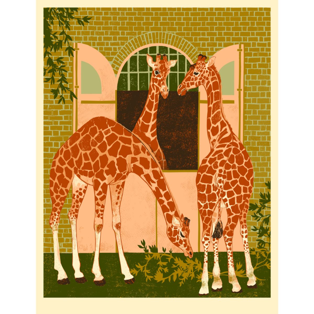 30 x 40 Print Great Days Out at London Zoo