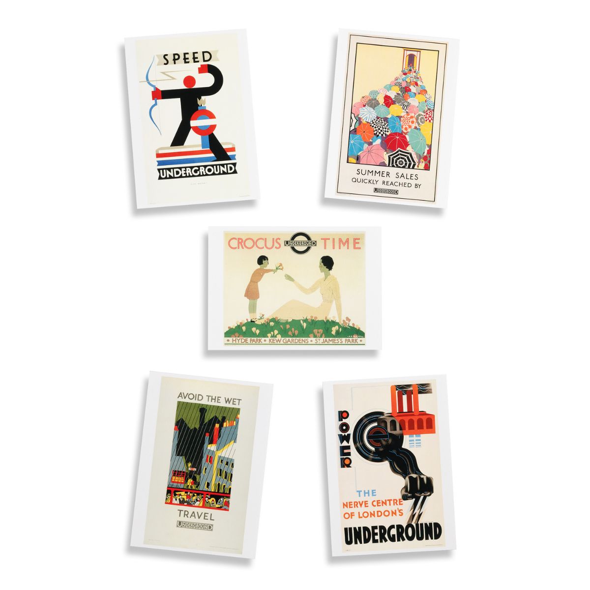 Art Deco Exhibition Set of 20 Postcards