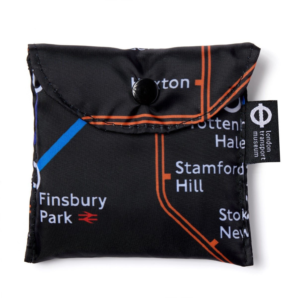 Tube Map Folding Bag