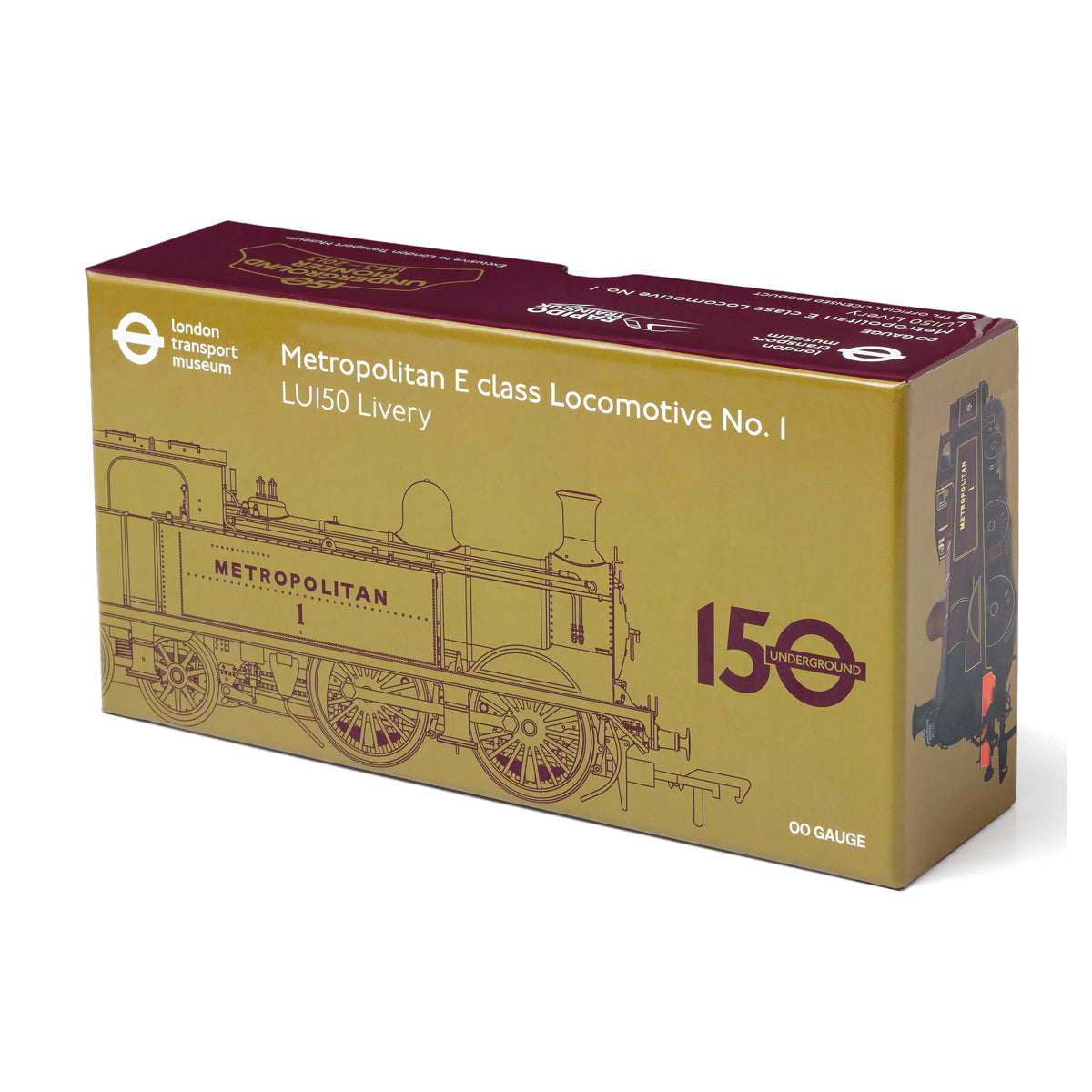 Metropolitan Railway E Class Locomotive No.1 LU150 Livery