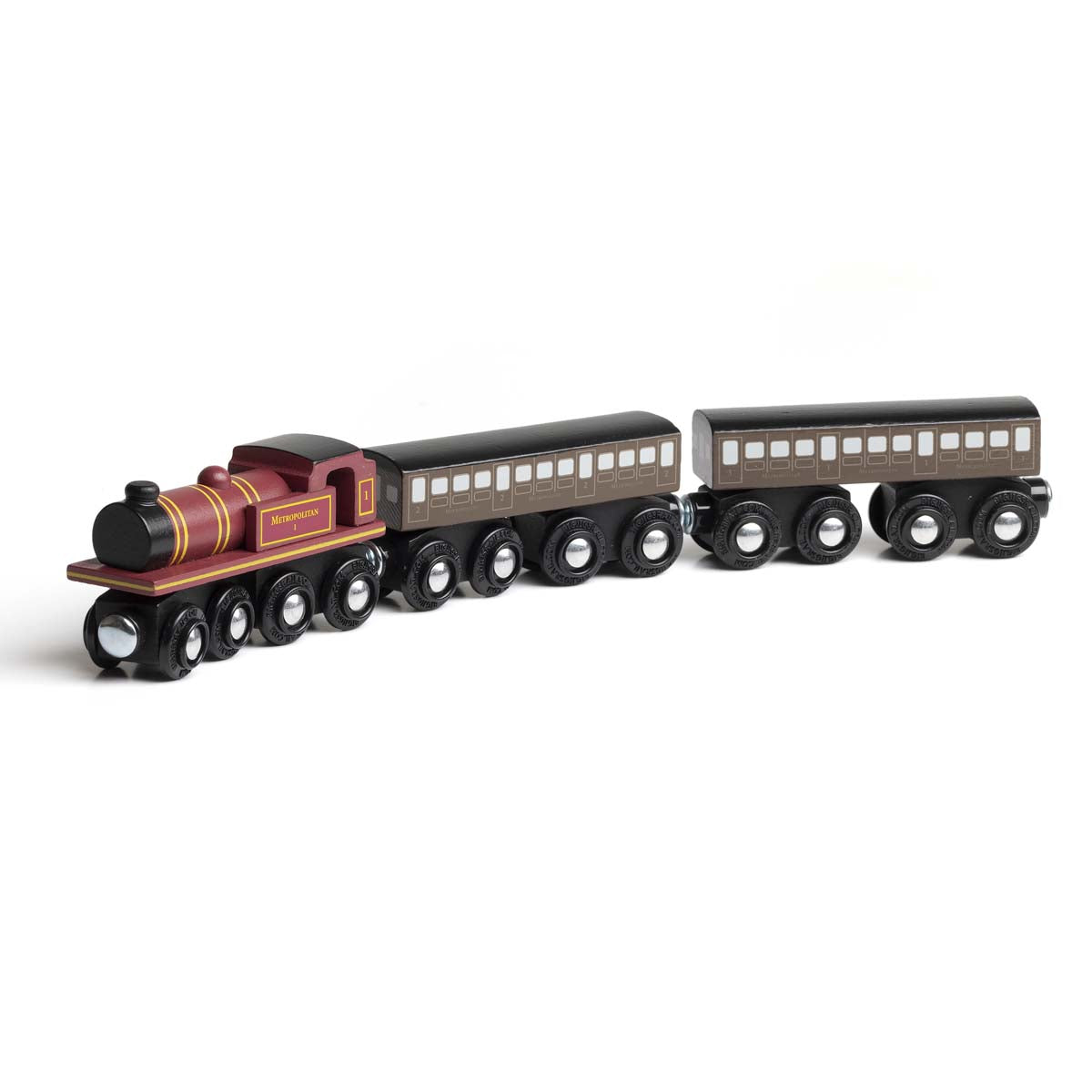 Wooden Met No.1 Train Toy Set