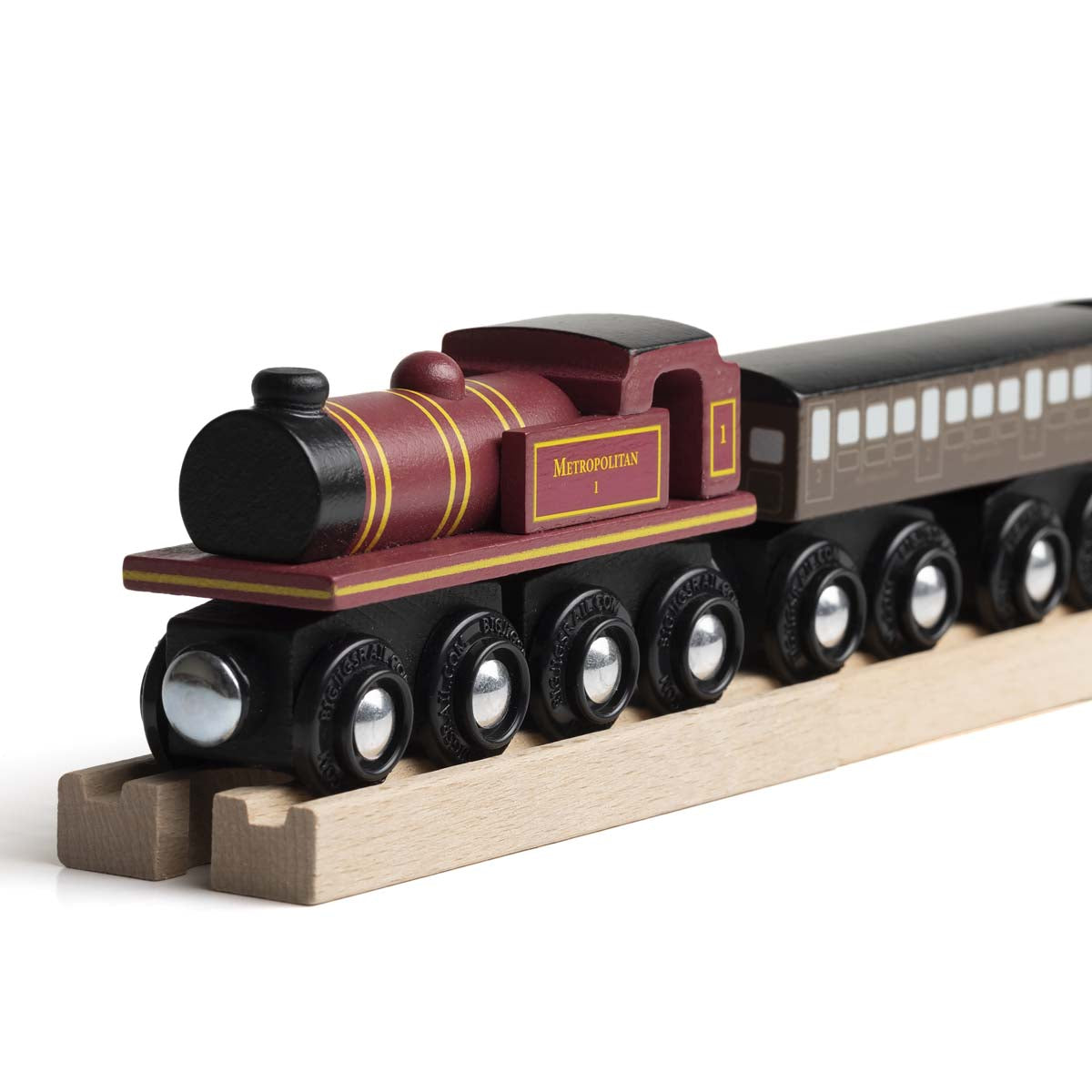 Met No.1 Wooden Train Toy Set