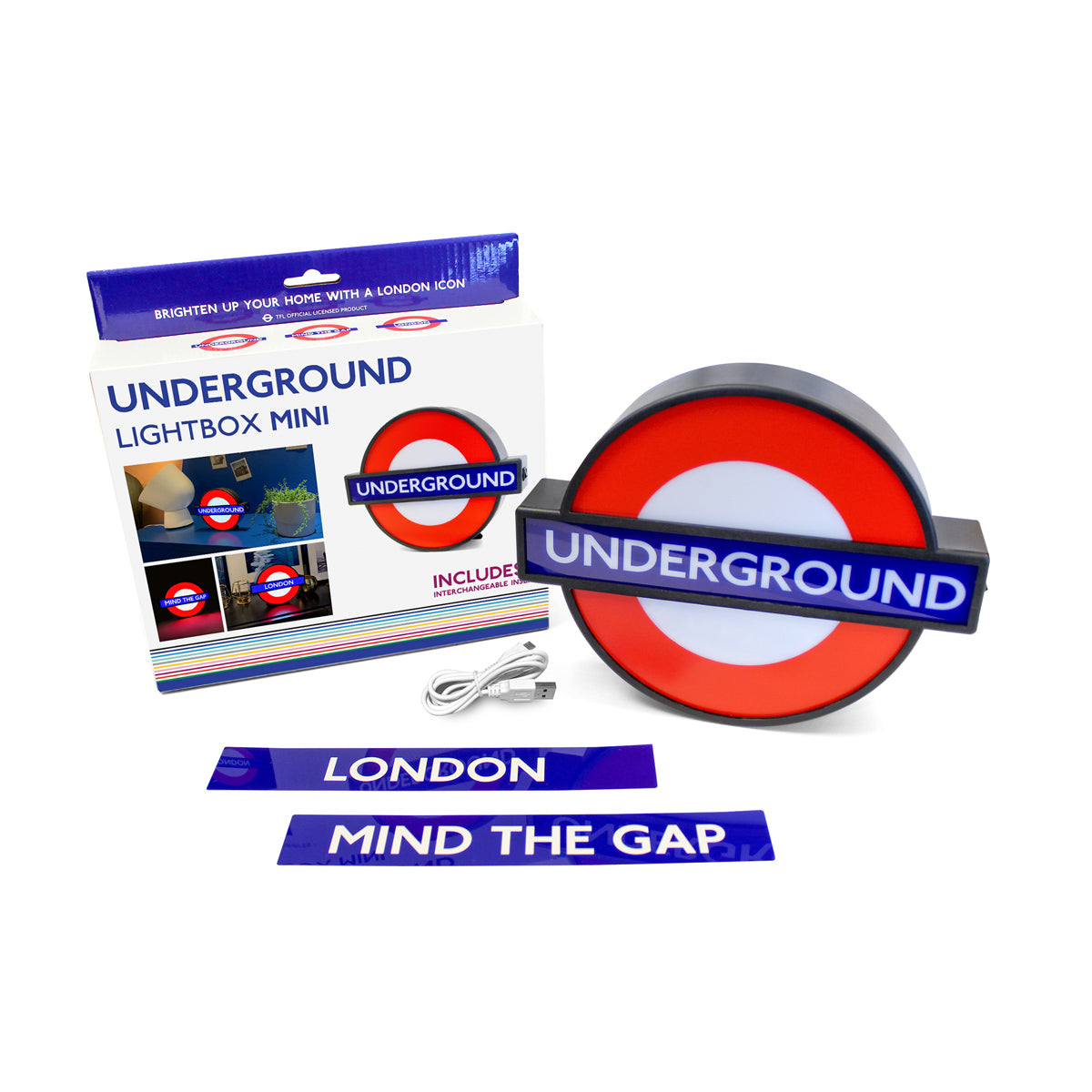 Mini London Underground Lightbox