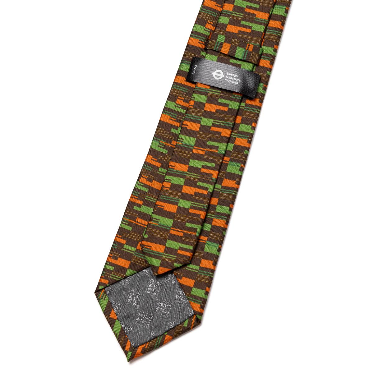 New Overground Moquette Silk Tie